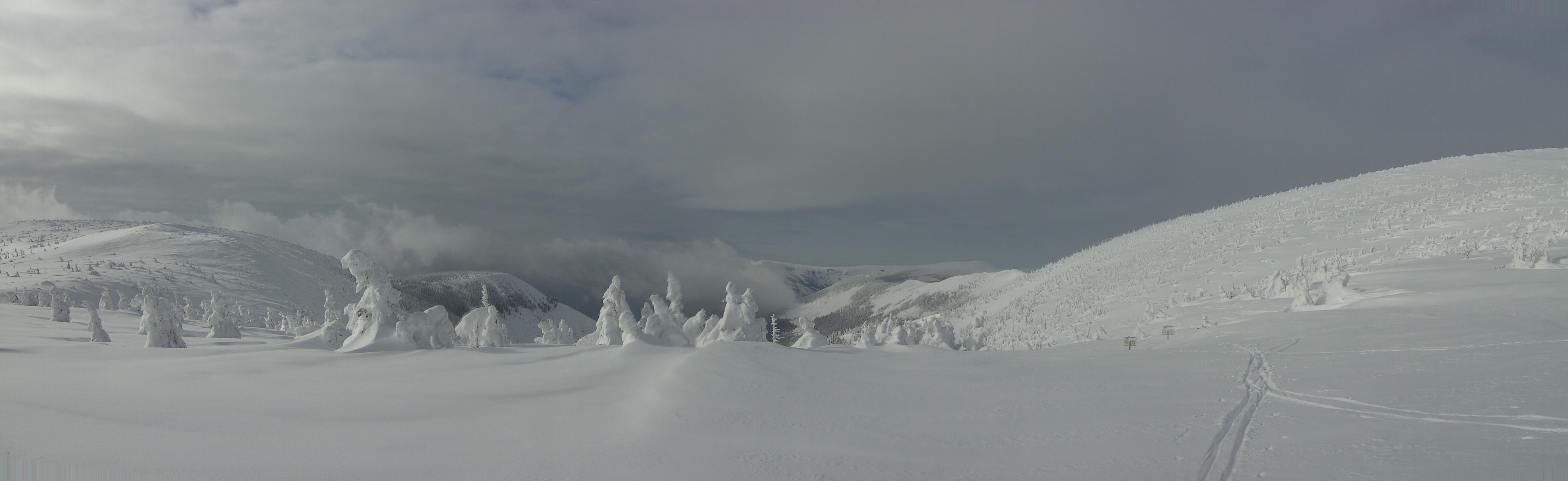 Riesengebirge im Winter