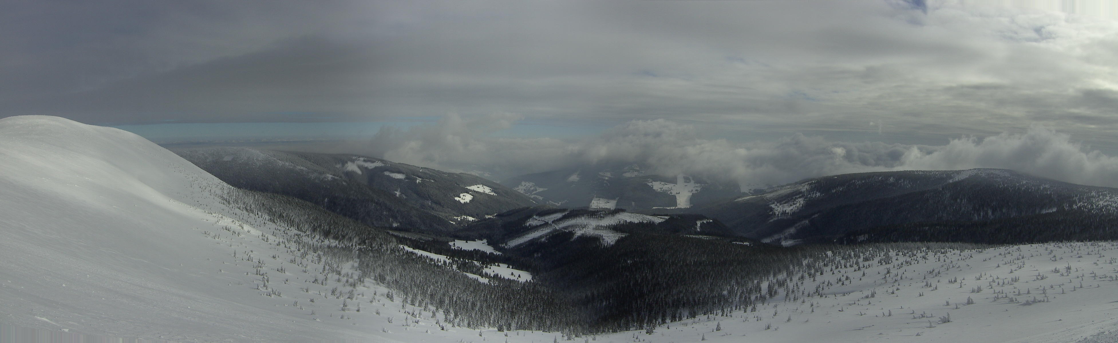 Riesengebirge im Winter