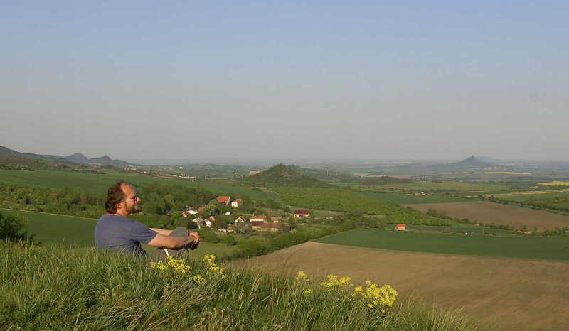 im Böhmischen Mittelgebirge